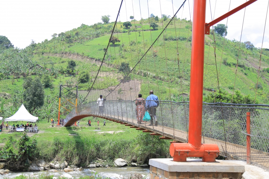Mihani Cable Bridge Connects Kasese and Bunyangabu Districts