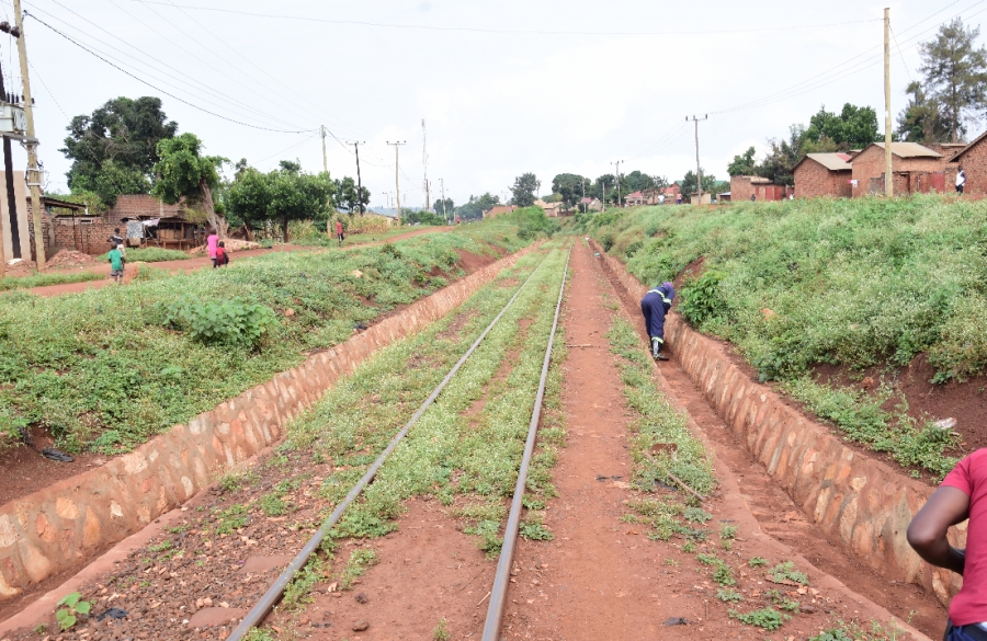 Rehabilitation and drainage improvement of the railway line at Magamaga and Budumbuli